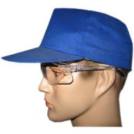 Mũ lưỡi trai công nhân vải kaki thường