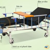 Giường y tế đa chức năng NKT-DCN02